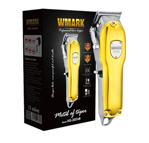 Máquina de Corte Cabelo Profissional Sem Fio Wmark 2024A