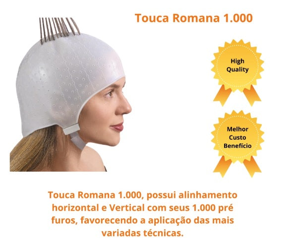 Touca Para Luzes Romana 1000 Furos