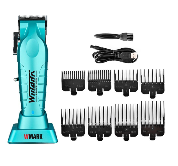 Máquina de Cortar Cabelo Profissional Wmark NG133 Ocean