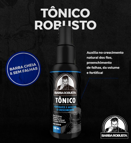 Tônico Barba Robusta 120ml