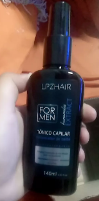 Tônico Capilar e Barba Crescimento  Lpzhair 140ml