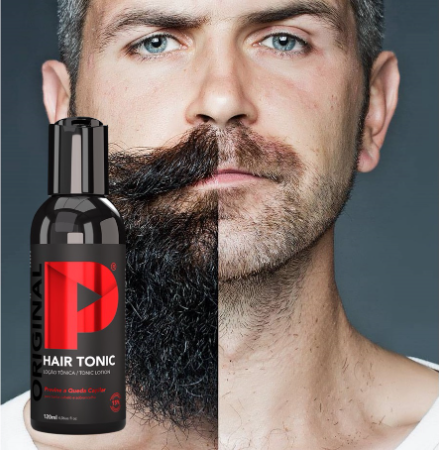 Tônico Capilar Play Barber 120ml Crescimento Barba Cabelo e Bigode