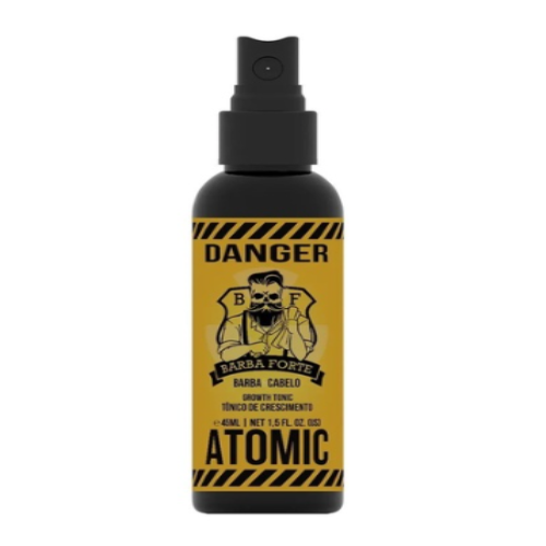 Tônico De Crescimento para Barba e Cabelo Atomic Danger Barba Forte 45ml