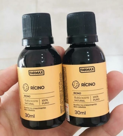 Óleo de Rícino capilar 100% puro Farmax 30 ml