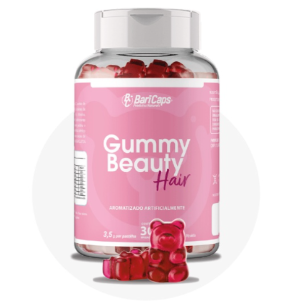 Gummy Hair Beauty Tratamento Capilar 30 Caps