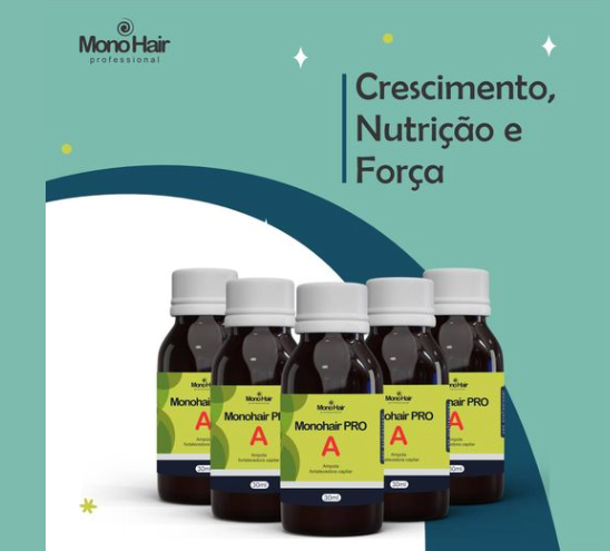 Monovin Pro A Ampola Original Crescimento + Força + Brilho 30ml