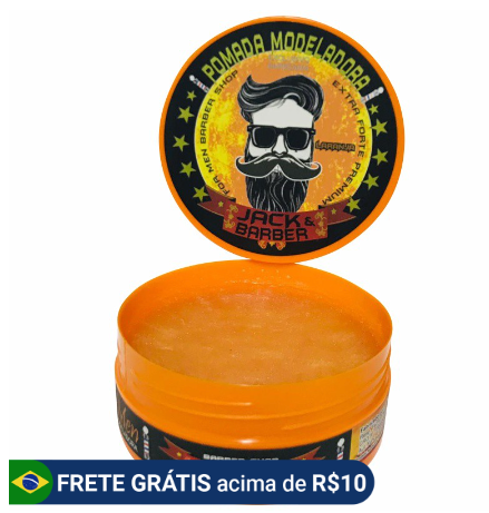 Pomada Modeladora Extra Forte Jack Barber 150g