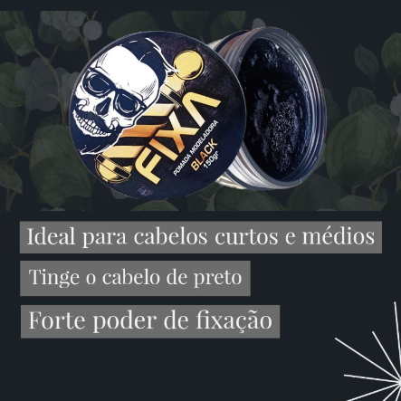 Pomada Modeladora Fixa 150g