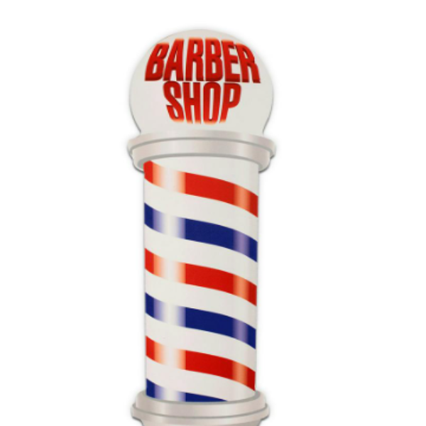 Placa Decorativa Recorte Barbearia Barber Shop