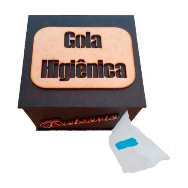 Caixa Suporte de Gola Higiénica