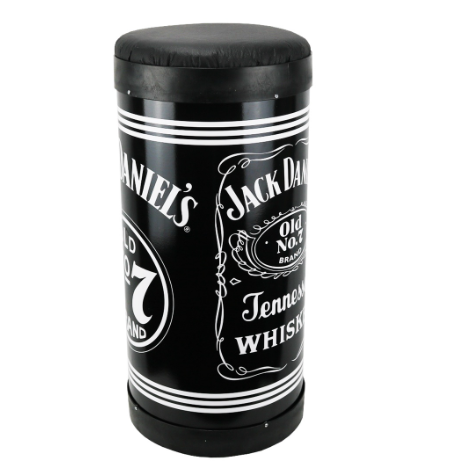 Puff Banquinho  Decorativo Jack Daniels