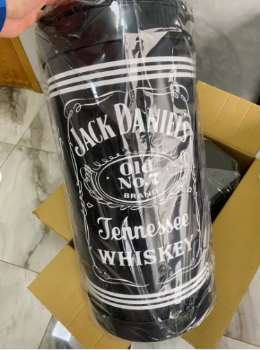 Puff Banquinho  Decorativo Jack Daniels