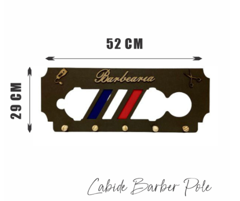 Cabideiro Para Capas de Corte BarberPole