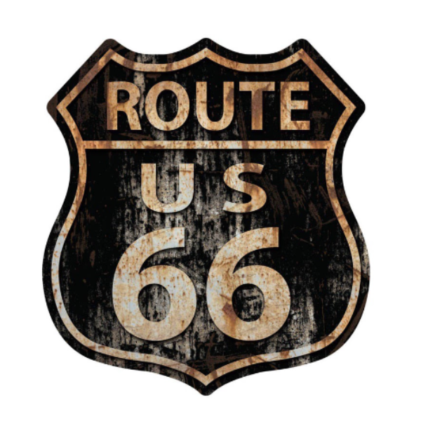 Quadro Decorativo Route 66