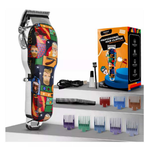 Máquina De Cortar Cabelo Profissional Grafites Max