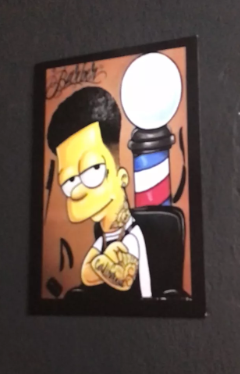 Quadro Decorativo Geek Bart