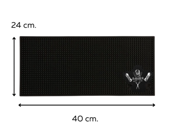Tapete de Barbeiro Antiderrapante